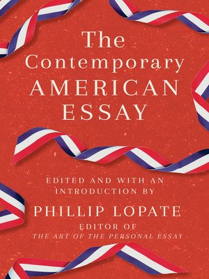 cover image of The Contemporary American Essay
